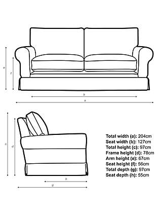 John Lewis & Partners Padstow Large 3 Seater Sofa
